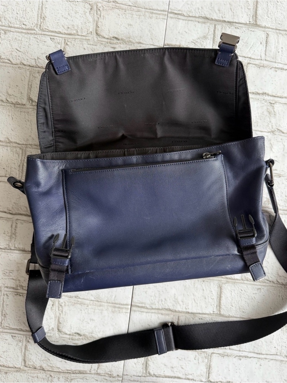 Coach Rivington Bike Bag - Picture 7 of 17
